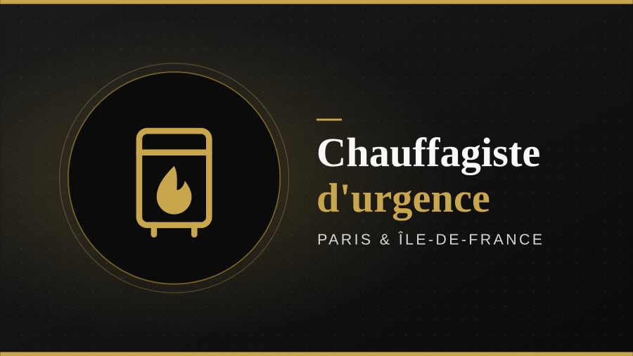Illustration : chauffagiste d'urgence, Paris et Île-de-France