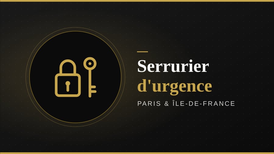 Illustration : serrurier d'urgence, Paris et Île-de-France